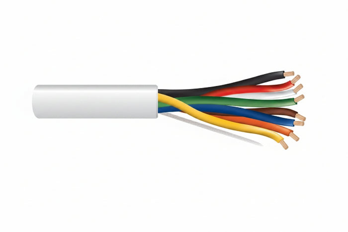 31171012 18/8 Stranded Unshielded Cable, Plenum, CMP, FT6, 1000' (304.8 m) Reel, Natural