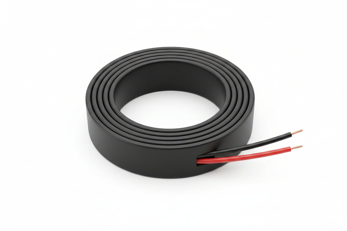 41565008 18/2 Stranded Unshielded Fire Alarm Cable, Direct Burial, FPL, CL3, 500' (152.4 m) Reel, Black
