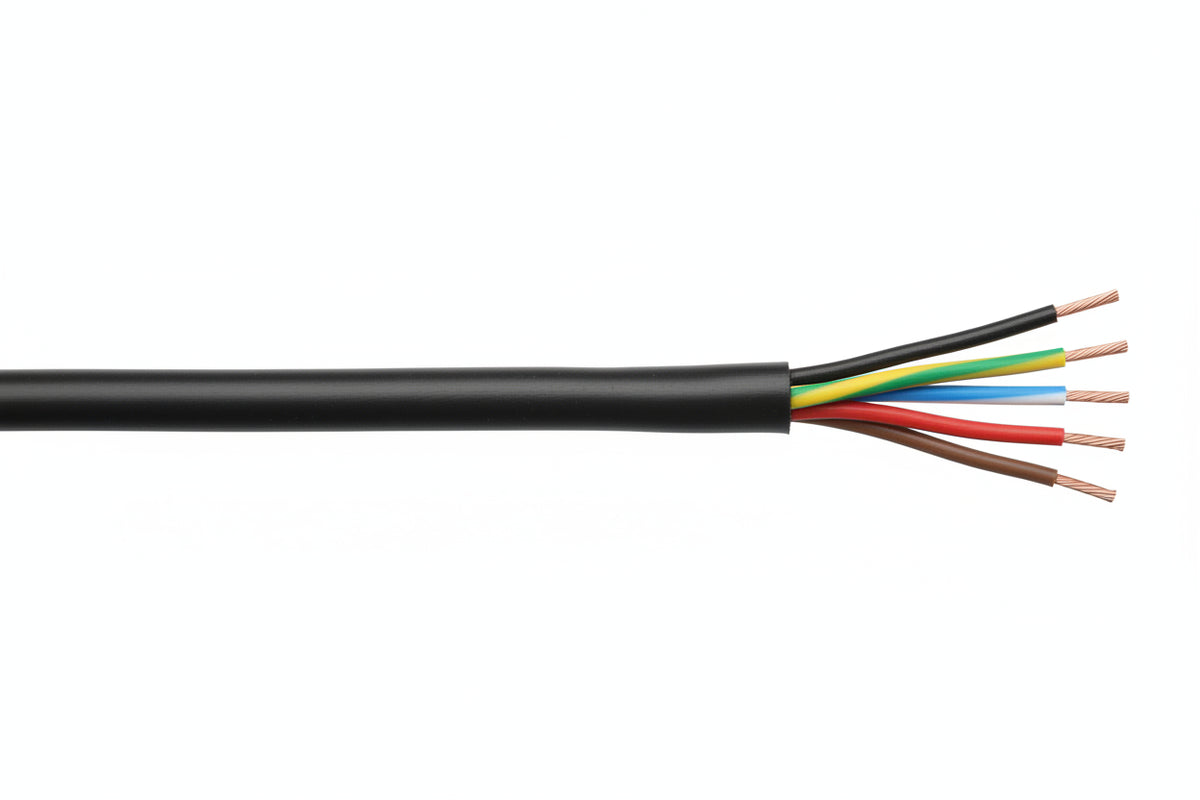 41581008 18/6 Stranded Unshielded Fire Alarm Cable, Direct Burial, FPL, CL3, 1000' (304.8 m) Reel, Black
