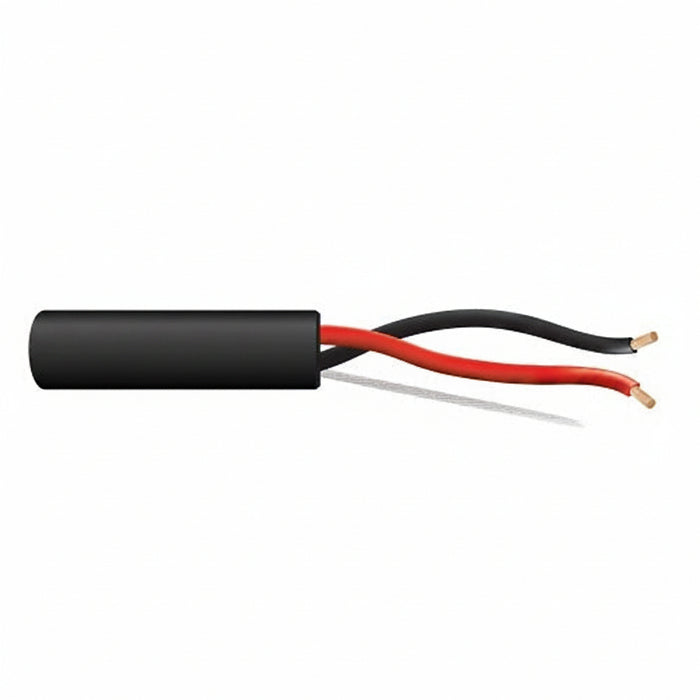 52855008 14/2 (105-Strand Oxygen-Free Copper) Audacious Unshielded Speaker Cable, Direct Burial, CM, 500' (152.4 m) Reel, Black