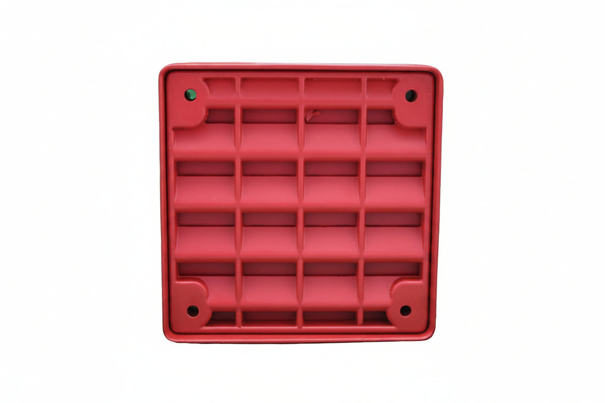 Eaton ET-1010-R ET-1010 Vandal Resistant Speaker, Surface Mount, Wall/Ceiling, 25/70V, Indoor or Outdoor, Red