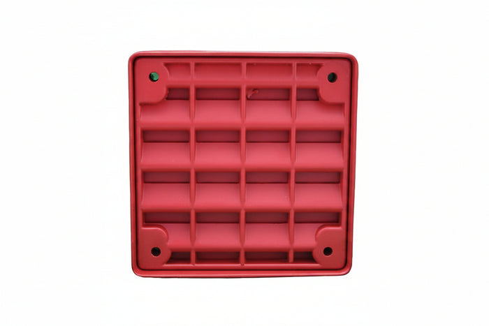 Eaton ET-1010-R ET-1010 Vandal Resistant Speaker, Surface Mount, Wall/Ceiling, 25/70V, Indoor or Outdoor, Red