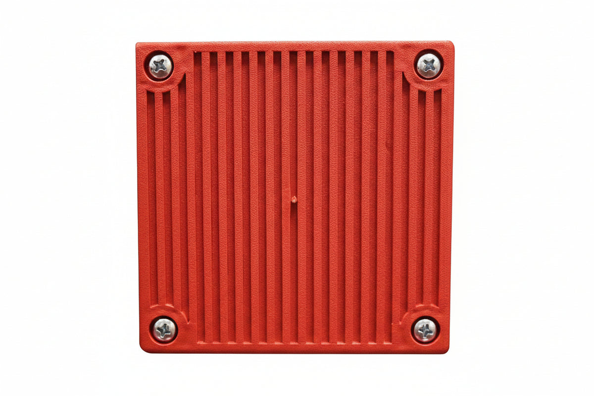 Eaton MT4-115-R MT4 Multitone Horn, Surface or Flush, Wall/Ceiling, 115V AC, Red