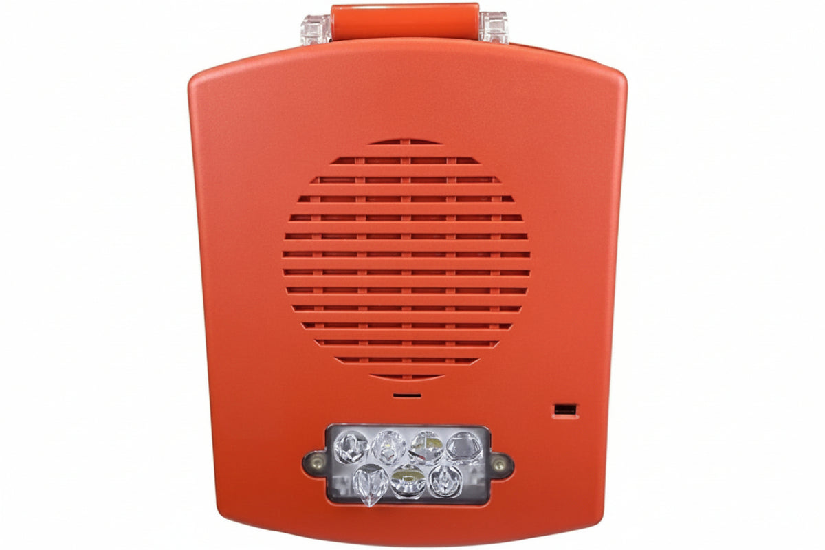 Eaton EL3RSPST-FR Eluxa NEMA 3R Speaker Strobe, Red