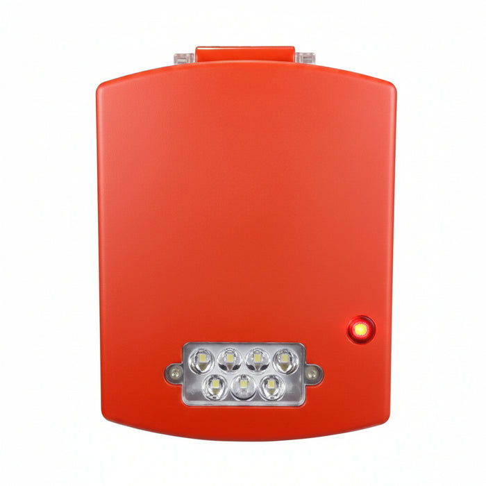 Eaton EL4XST-FR Eluxa Outdoor Series Strobe, 4X, IP66, Red