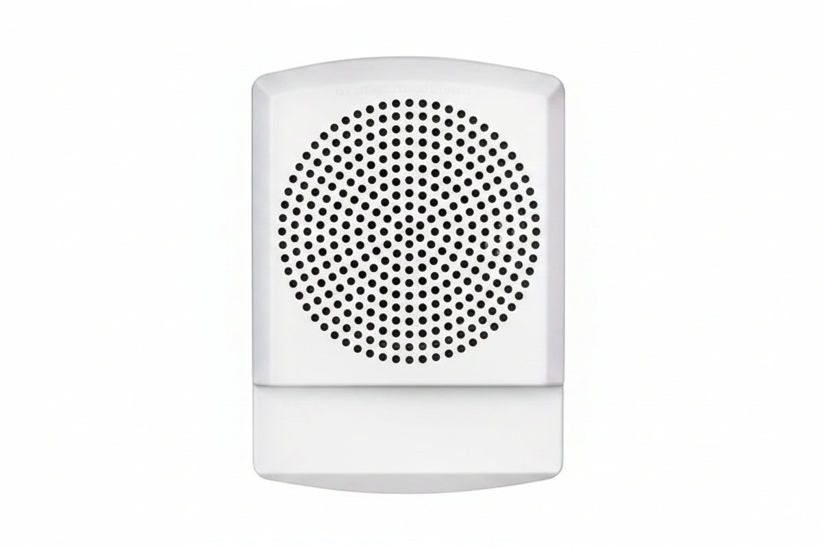 Eaton ELFHNW Wheelock Eluxa Low Frequency Horn, Wall, FIRE Lettering, 24V, White