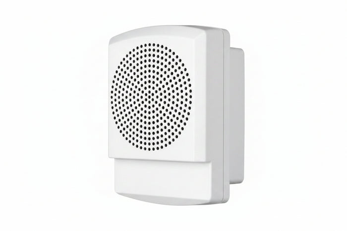 Eaton ELFHNW Wheelock Eluxa Low Frequency Horn, Wall, FIRE Lettering, 24V, White