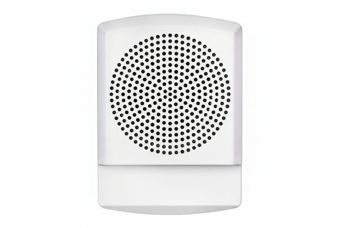 Eaton ELFHNW Wheelock Eluxa Low Frequency Horn, Wall, FIRE Lettering, 24V, White