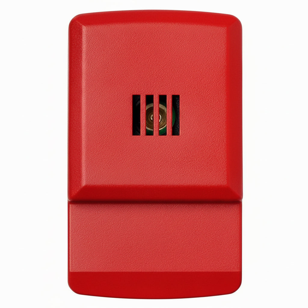Eaton ELHNR Wheelock Eluxa LED Horn, Wall, 12/24V, Indoor, Red