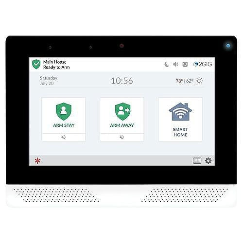 2GIG EDGE EDG-NA-VA Wireless Security Control Panel 7-inch Touchscreen Facial Recognition