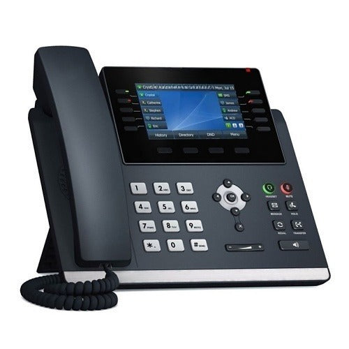Yealink SIP-T46U Gigabit IP Phone, Color Display, Dual USB, PoE