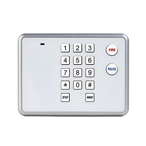 2GIG PAD1-345 Wireless Secondary Keypad Wall-Mounted 345 MHz