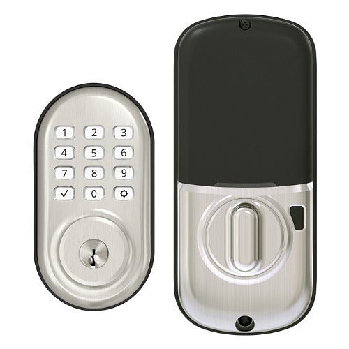Yale YRD216-NR-619 Grade 2 Assure Lock Keypad Smart Deadbolt Satin Nickel