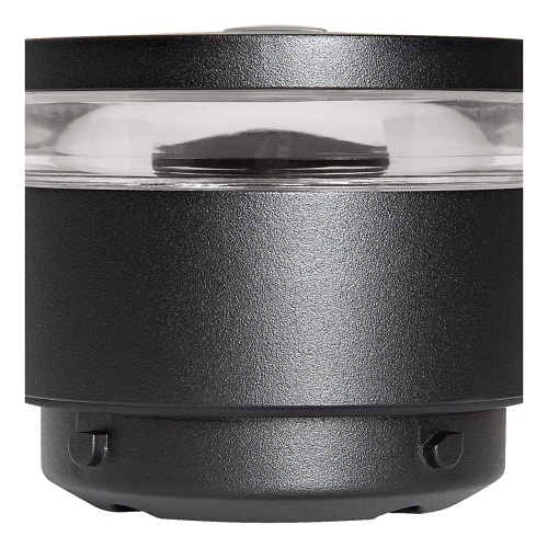 8P-RADLT3BLK Radiance Series Outdoor Bollard Light – 3W LED Landscape Lighting, Black Finish