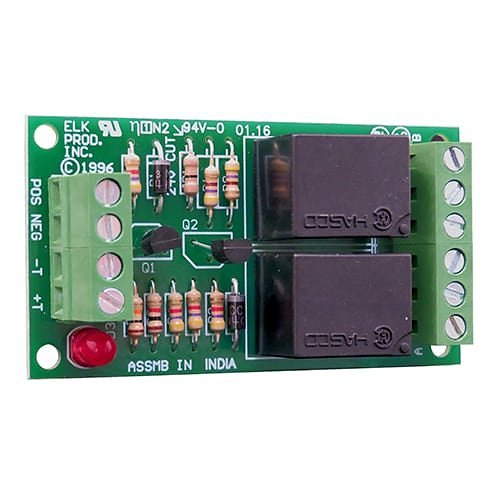 9244 4-Module Sensitive Relay, DPDT, 12/24VDC